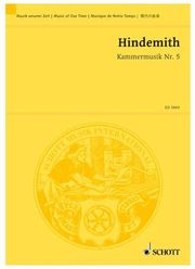 hindemith concerto fur viola op36 kammermusik n5 photo