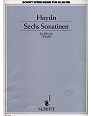 joseph haydn sechs sonatinen ekdoseis schott photo