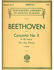 ludwig van beethoven concerto no ii op 19 in b flat major ekdoseis schirmer photo ludwig van beethoven concerto no ii op 19 in b flat major ekdoseis schirmer photo