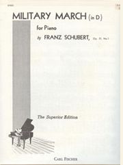 schubert marcia militaire op51 n 1 photo