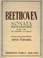 beethoven sonata per pianoforte op 81a in mib das lebewohl les adieux photo