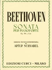 beethoven sonata per pianoforte op 78 in fa photo