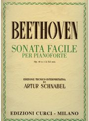 beethoven sonata facile per pianoforte op 49 in sol min photo