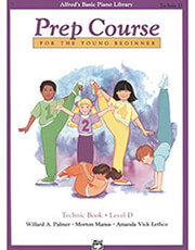 alfred s basic piano library prep course technic book level d photo