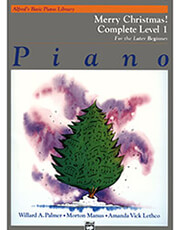 alfred s basic piano library merry christmas complete level 1 photo