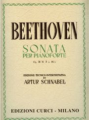 beethoven sonata op31 n 3 edition curci photo