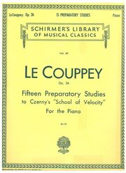 le couppey 15 preparatory studies op 26 photo