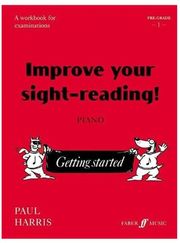harris improve your sight reading grade pre 1 photo