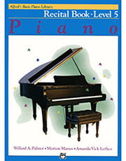 alfred s basic piano library recital book 5 photo