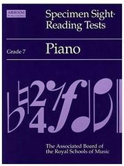 specimen sight reading tests grade 7 photo