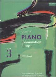 piano examination pieces 2003 2004 grade 3 photo