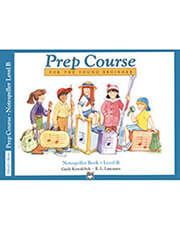 alfred s prep course notespeller level b photo