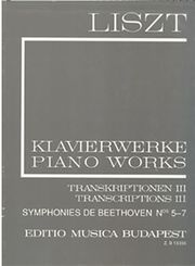 liszt transcriptions n18 beethoven symphonies 5 7 photo
