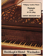 wamozart fantasie d moll kv 397 ekdoseis breitkopf photo