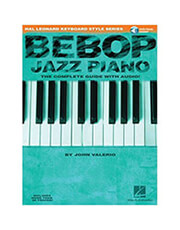 john valerio bebop jazz piano book aud hal leonard photo