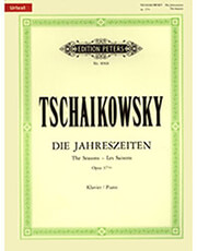 pyotr ilyich tchaikovsky die jahreszeiten opus 37 bis urtext ekdoseis peters photo