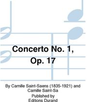 saint saens concerto n1 op17 photo
