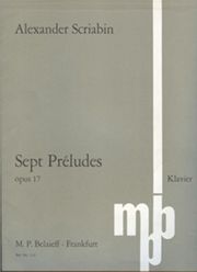 skryabin sept preludes op17 photo