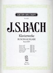 js bach klavierwerke busoni ausgabe band xxv ekdoseis breitkopf photo