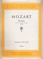 mozart sonata f maj kv 280 photo