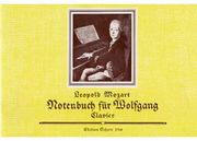 mozart notenbuch fur wolfgang photo