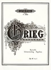 grieg butterfly op 43 no 1 photo