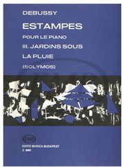 debussy jardins sous la pluie photo