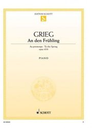 grieg to the spring op43 n6 photo