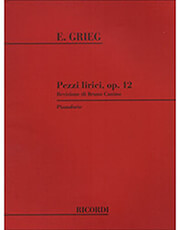edvard grieg pezzi lirici op 12 per pianoforte ekdoseis ricordi photo