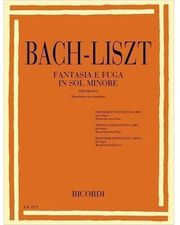 bach liszt fantasia e fuga in sol minore per organo trascrizione per pianoforte photo