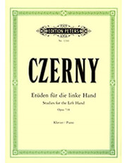 czerny studies for the left hand op718 photo