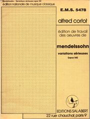 mendelssohn variations serieuses op 54 photo
