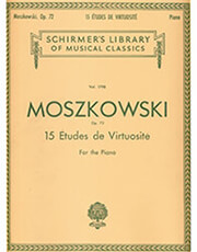 moszkowski moritz 15 etudes de virtuosite op 72 photo