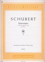 schubert impromptu op 90 no 1 photo