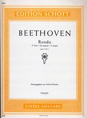 ludwig van beethoven rondo opus 51 no1 in c major ekdoseis schott photo