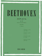 lvbeethoven sonata op101 per pianoforte ekdoseis ricordi photo