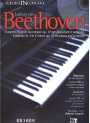 lvbeethoven concerto n 3 in do minore op 37 per piano riduzioni per due pianoforti photo