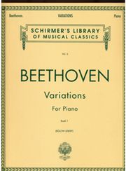 ludwig van beethoven variations i ekdoseis schirmer photo