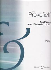 prokofieff 10 pieces gavotte op 97 cinderella photo