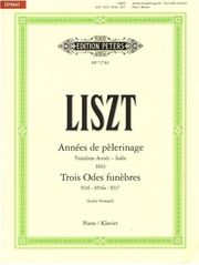 liszt annes de pelerinage troisieme anne ekdoseis peters photo