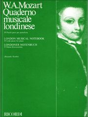 mozart london musical notebook photo
