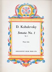 kabalevsky sonata no1 op 6 photo