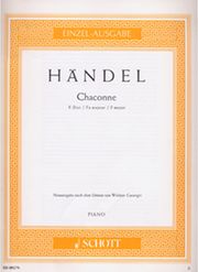 handel chacone f maj photo