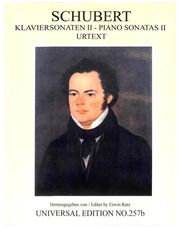 schubert sonates n2 urtext photo