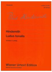 hindemith ludus tonalis urtext photo