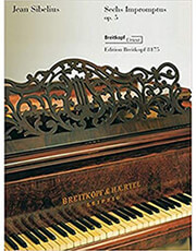 sibelius  sechs impromtus op5 photo