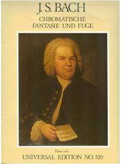 bach js chromatische fantasie fuga d minore photo