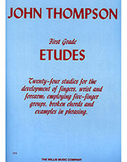 john thompson first grade etudes photo