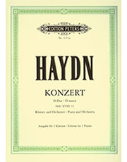 joseph haydn konzert d dur klavier und orchester ekdoseis peters photo