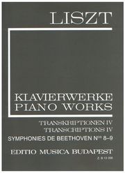 liszt transcriptions n19 beethoven symphonies 8 9 photo
